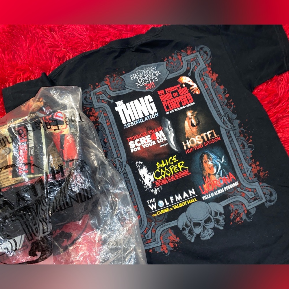 2011 Halloween horror nights T-shirt